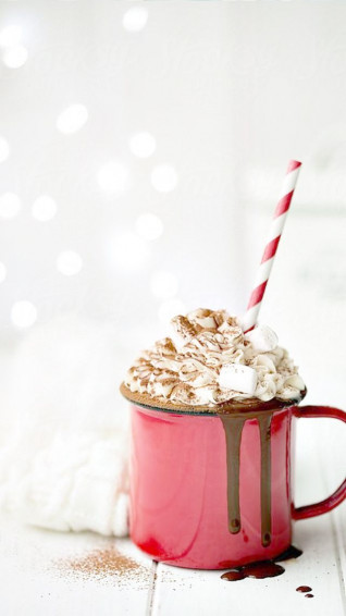 Phone Background Christmas Hot Chocolate Wallpaper