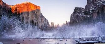 Snow Apple Montain UltraHD Wallpaper Printed