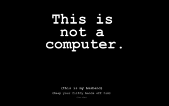 This Is Not A Computer Wallpaper By Badluckkat