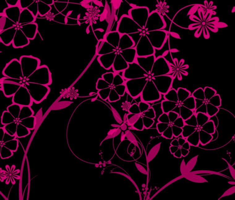 Background Black And Pink For Computer