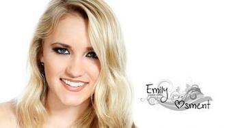 Emily Osment HD Wallpaper White Background