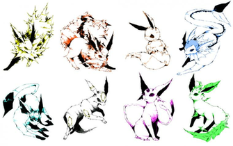 Eeveelutions Wallpaper HD By Nekeon