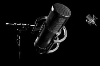 Black Microphone Wallpaper Dublin Studio Hub