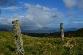 A Pot Of Gold In The Wellington Harbour New Zealand HD Wallpaper