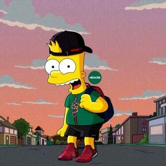Bart Simpson Hypebeast Wallpaper HD