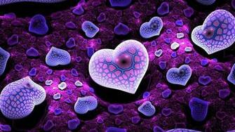 Wallpaper Widescreen Holidays Valentine Hearts