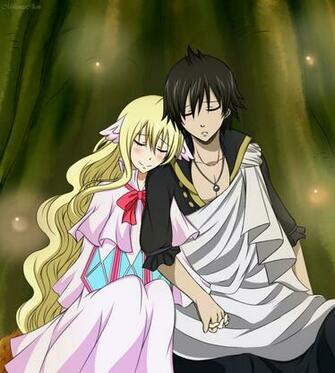 Zeref And Mavis By Mikawachan