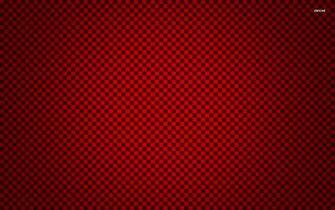 Red Checkered Pattern Wallpaper Digital Art