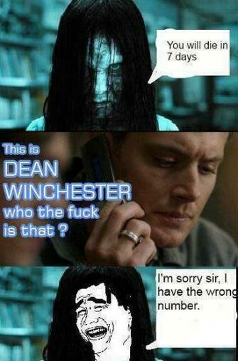 Dean On The Phone With Samara