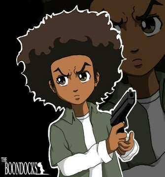Pix Huey Man Wallpaper Boondocks Gangsta