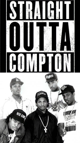 N W A Straight Outta Compton Movie Poster Wallpaper