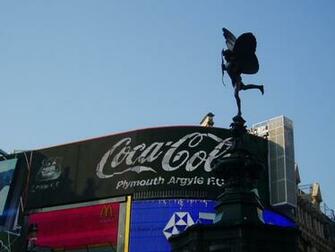 London Image Eros And Coca Cola HD Wallpaper Background