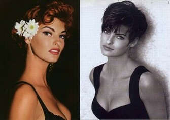 Linda Evangelista Variable Wallpaper