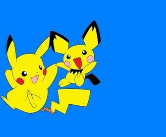 Pikachu And Pichu Wallpaper By Sonicmauricehedgehog