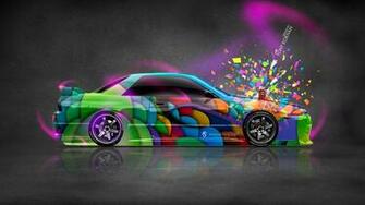 Toy Car Art HD Wallpaper Design By Tony Kokhan El