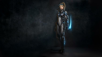 Starcraft Ii Terran Star Craft Cyberpunk Wallpaper And
