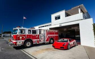 Fire Truck Computer Wallpaper Desktop Background Id