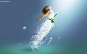 Cute Little Mermaid Wallpaper For Desktop