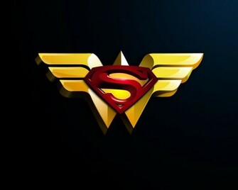Superman Wonder Woman Logo By Mrk