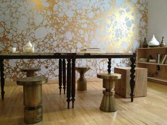 Metallic Marble Wallpaper By Calico Design Milk