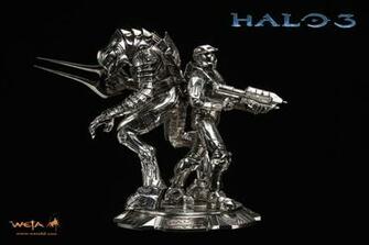 Weta Limited Edition Halo Statues