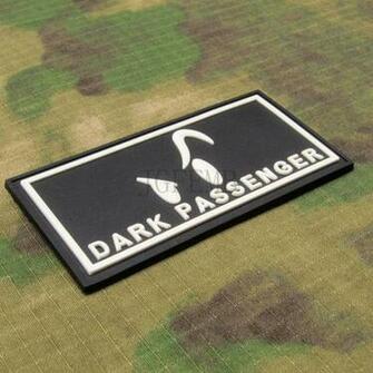 Black Background White Design Devgru Sealteam Smiley Face Morale