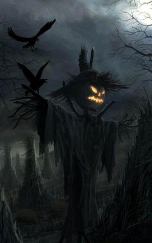Scary Halloween Scarecrow 4k Ultra HD Mobile Wallpaper