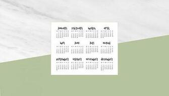 Desktop Calendars Wallpaper Design Options