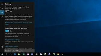 Shrink Or Hide The Cortana Search Bar In Windows