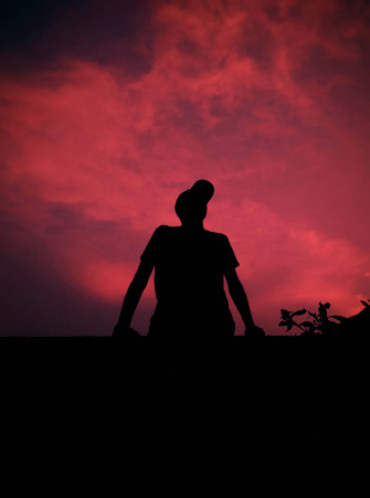 Boy Shadow Wallpaper