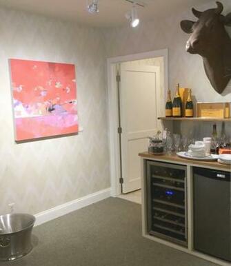 Interiors Showroom White Horse Fabric Design Jaima Company
