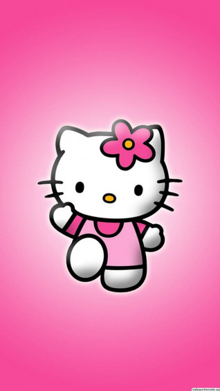Hello Kitty iPhone Wallpaper Top