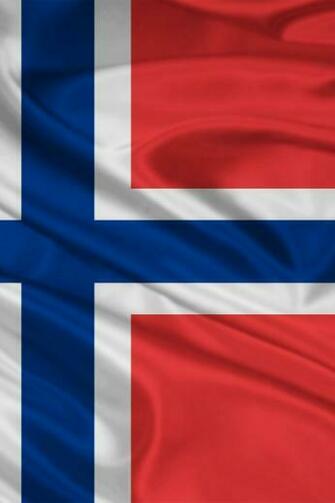 Norway Flag iPhone Wallpaper
