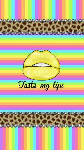 Dazzle My Droid Kiss Lips Wallpaper Collection