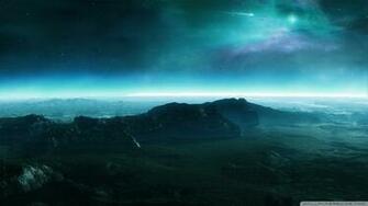 Alien Landscape Wallpaper