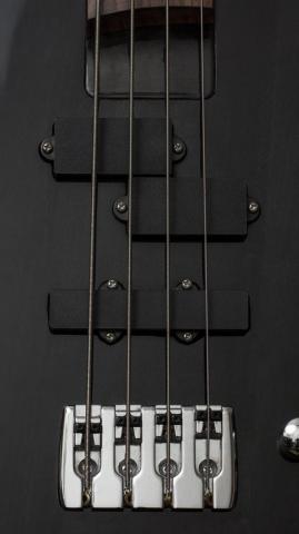Guitar Bass Electric Music Dark Black Illustration Art Wallpaper
