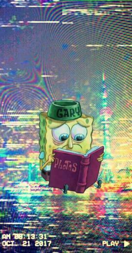 Spongebob Sad Wallpaper Aesthetic HD