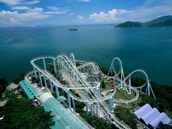 Roller Coaster Wallpaper