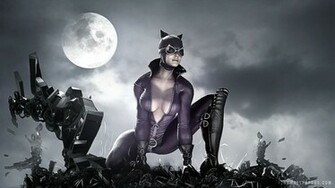 Catwoman In Batman Arkham City Wallpaper