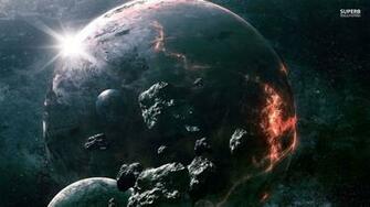 Meteors Space Wallpaper