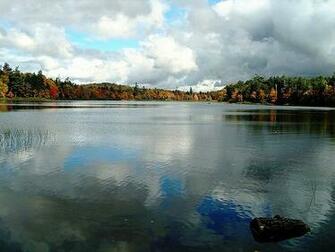 Mirror Lake In The Porcupine Mountains