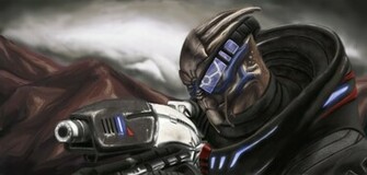 Garrus Vakarian Romance Wallpaper Also He Was Once Nicknamed