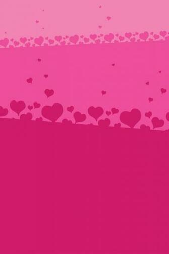 Pink Hearts iPhone 4s Wallpaper iPad