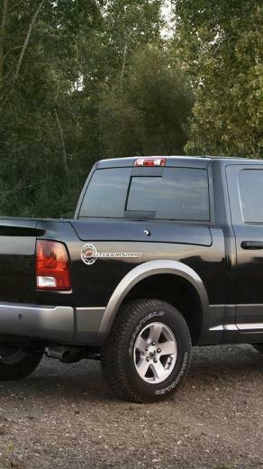 Dodge Ram Outdoorsman Anfle iPhone Wallpaper HD