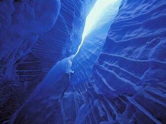 Ice Cave Wallpaper Stock Photos