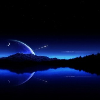 Blue Moon Wallpaper HD In Space Imageci