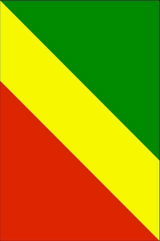 Republic Of The Congo Flag iPhone Wallpaper HD