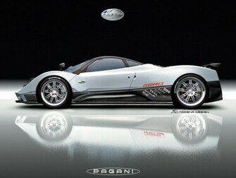 Pagani Zonda F Wallpaper Widescreen Desktop Background