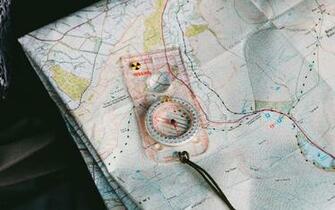 Wallpaper Map Compass Geography 4k Ultra HD