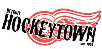 Detroit Red Wings Hockeytown Logo Diymid